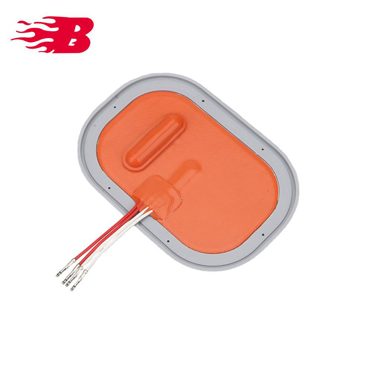 Flexible silicone rubber heater engine oil pan silicone rubber heater with 3M adhesive Heater For Breathing Machine