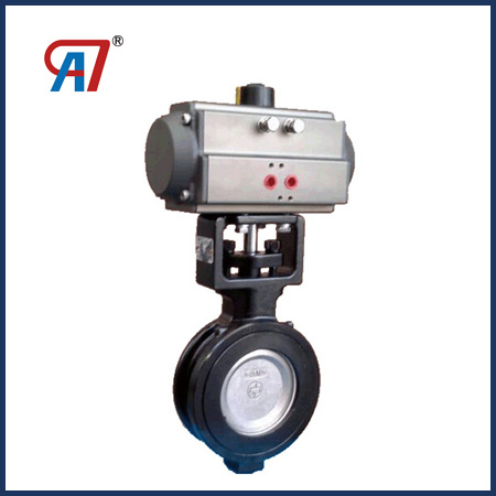 Pneumatic High Performance Double Eccentric Butterfly Valve
